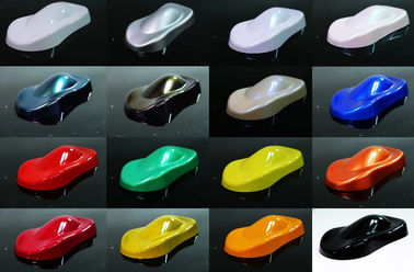 Assorted Metallic Color 1K Car Paint Water Resistance Acrylic Resin Material