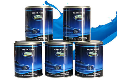 Bright Blue Pearlescent Car Paint , High Color Saturation Clear Acrylic Lacquer