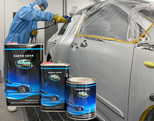 High Covering Power Acrylic 1K Car Paint For Minor Defects Surface