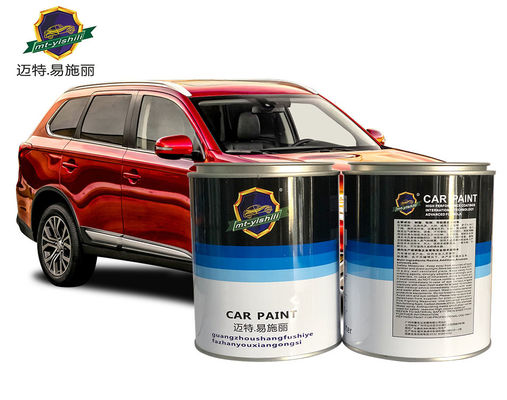 Customized 2k Solid Paint Stable Weather Resistant Auto Refinish Paint