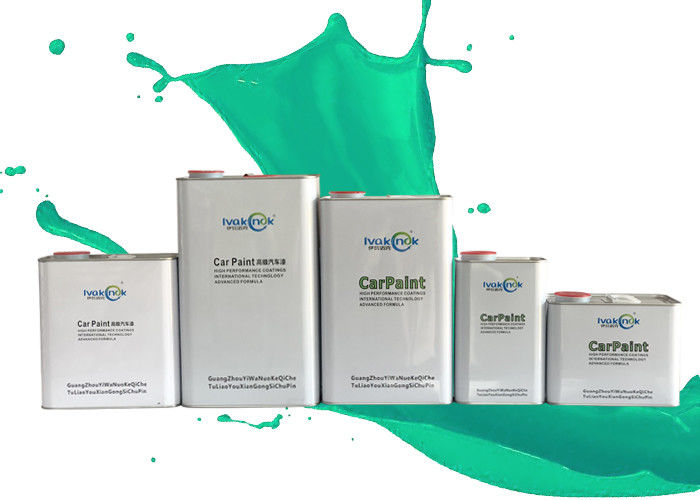 High Hardness Low Voc Clear Coat , Luster Varnish Automotive 2k Clear Coat