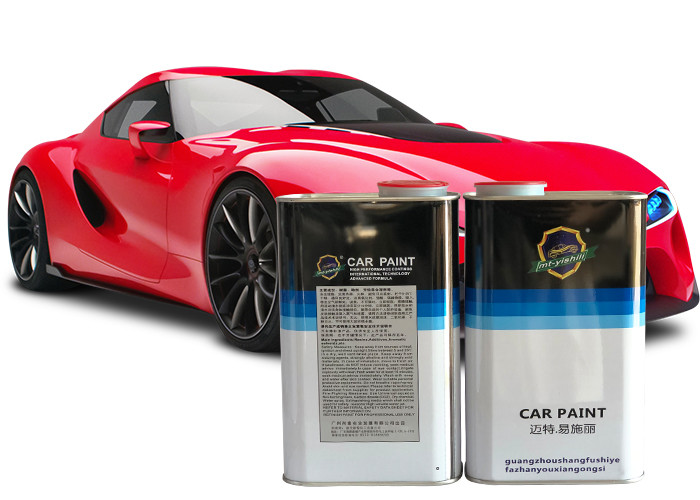 Color Blending Gold Automotive Acrylic Paint High Gloss Liquid Coating