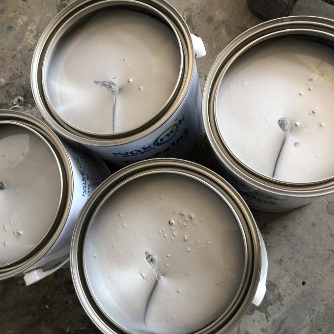 High Brightness Silver Base Coat Paint , Body Filler 1K Tint Base Paint