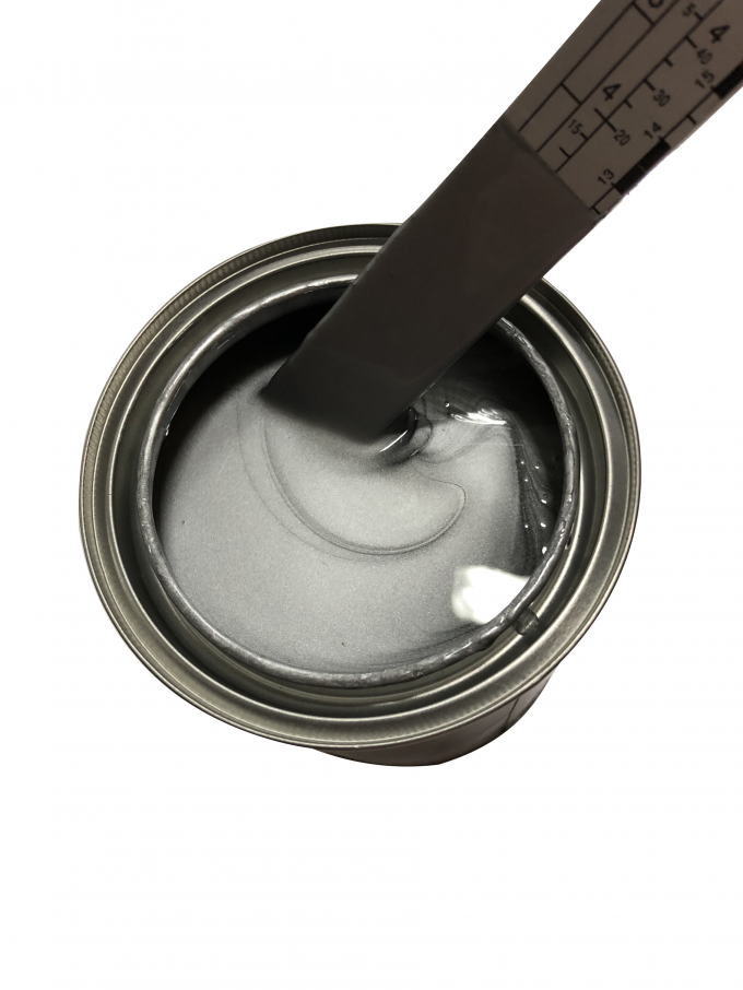Low Voc Silver Metallic Automotive Paint High Solid Industrial Primer