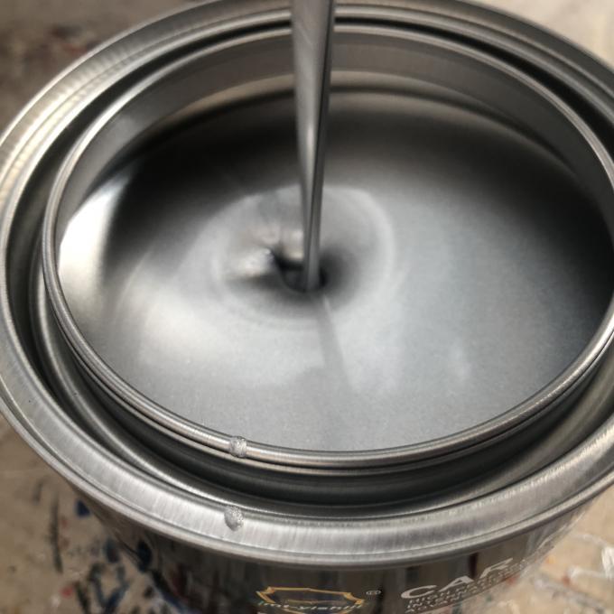 Low Voc Silver Metallic Automotive Paint High Solid Industrial Primer