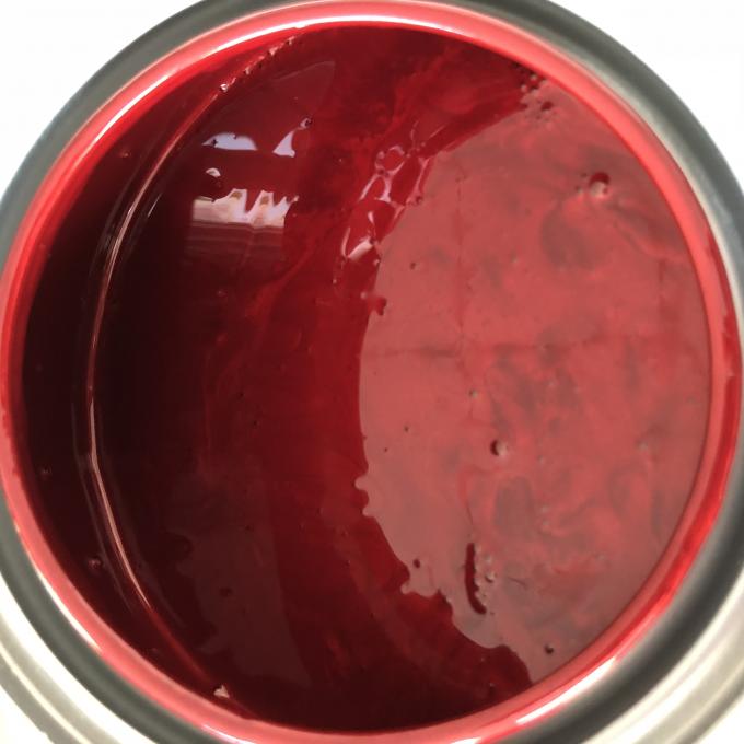 1K Basecoat Red / Black Pearl Car Paint , Weather Resistant Pearlescent Auto Paint