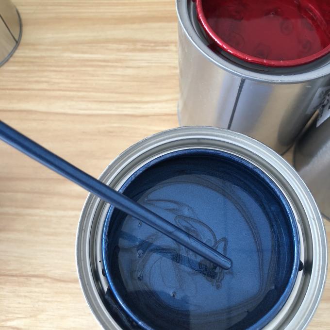 Fast Dry Metallic Silver Car Paint , Liquid Coating Acrylic Lacquer