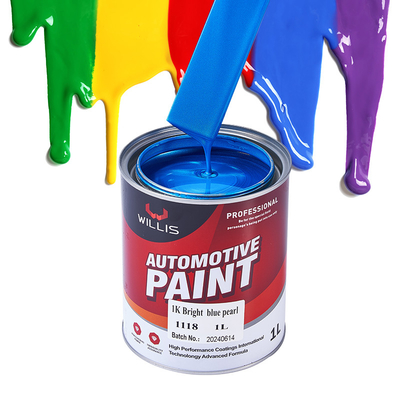 Willis Acrylic Crystal White Pearl Automotive Paint Strong Adhesion