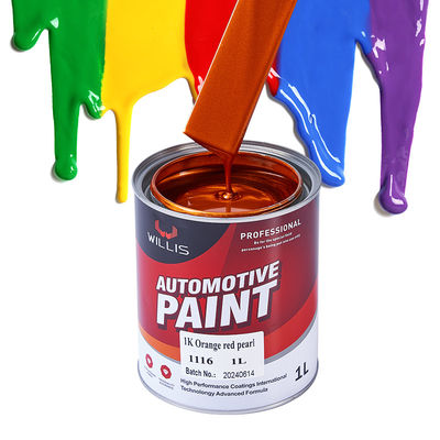 Willis Acrylic Crystal White Pearl Automotive Paint Strong Adhesion