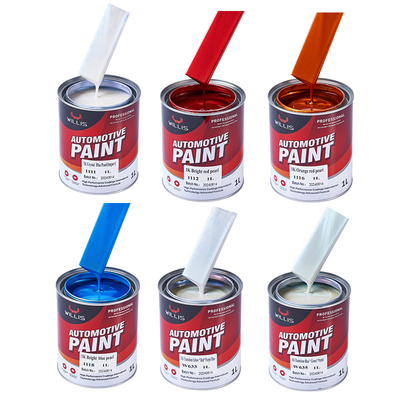 Willis Acrylic Crystal White Pearl Automotive Paint Strong Adhesion