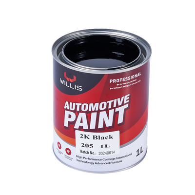 Quick Drying 2K Solid Auto Body Metal Filler Deep Emerald Green Flat Black 2k Spray Paint 2k Topcoat