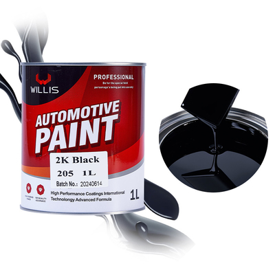 Quick Drying 2K Solid Auto Body Metal Filler Deep Emerald Green Flat Black 2k Spray Paint 2k Topcoat