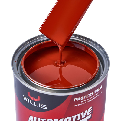 Willis Paint 2K Solid Paint For Spray Gun Easily Infiltrate Purple Orange Red