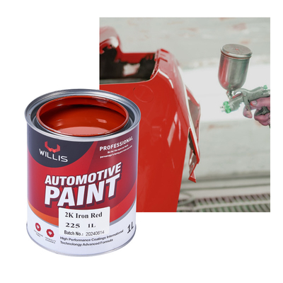 Willis Paint 2K Solid Paint For Spray Gun Easily Infiltrate Purple Orange Red