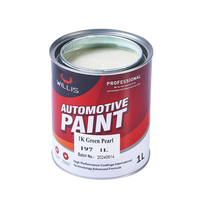 1K Basecoat Pearlescent Car Paint 1K Green Pearl Acrylic Lacquer Paint Automotive Paint Brands Metallic Car Paint