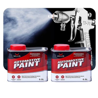 Car 2k Clear Scratch Repair Industrial Acrylic Paint Hardener 2k Topcoat Car Spray Paints 	High Gloss Car Paint