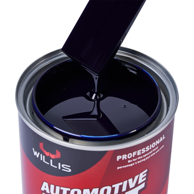 High Gloss Solid Car Body Filler Hardener , Strong Adhesion 2k Metallic Paint 2K Purple Blue Auto Color Paint