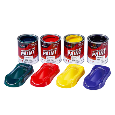 2K Solid Paint for Automotive Repair and Refinish with Chemical and Weathering Resistance