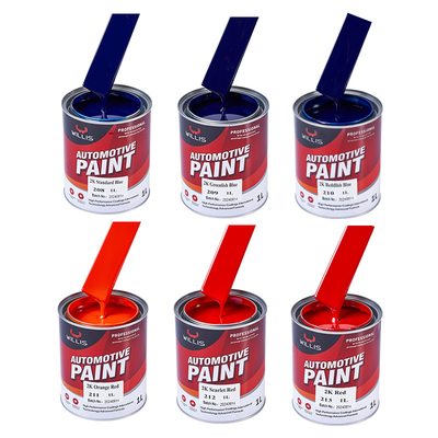 Car Body Protection 2K Solid Paint Custom Color Liquid Coating State Durable