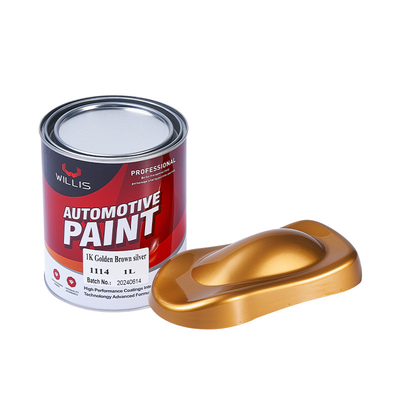Sparkle Electroplated Silver Metallic Automotive Paint Custom Color For Spray