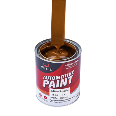 Sparkle Electroplated Silver Metallic Automotive Paint Custom Color For Spray