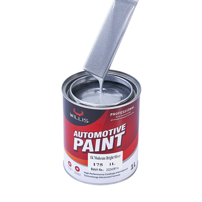 1K Primer Pearl Silver Metallic Automotive Paint Standard Thinner 2K Epoxy Primer 1K Silver Metallic Base Coat