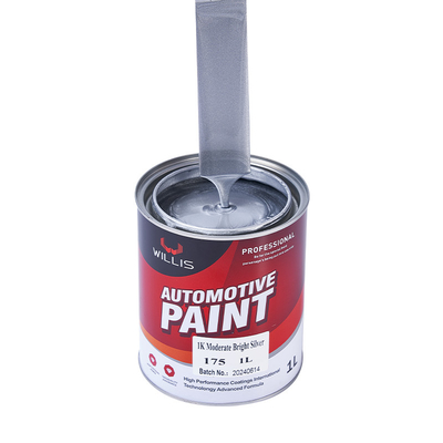 1K Primer Pearl Silver Metallic Automotive Paint Standard Thinner 2K Epoxy Primer 1K Silver Metallic Base Coat
