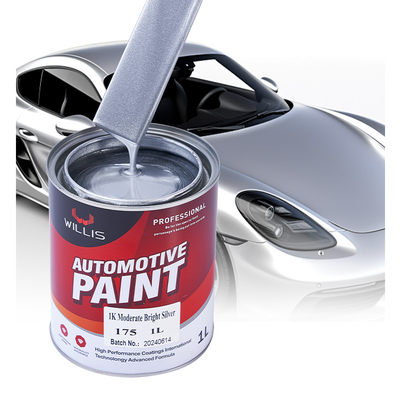 1K Primer Pearl Silver Metallic Automotive Paint Standard Thinner 2K Epoxy Primer 1K Silver Metallic Base Coat