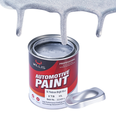 1K Primer Pearl Silver Metallic Automotive Paint Standard Thinner 2K Epoxy Primer 1K Silver Metallic Base Coat