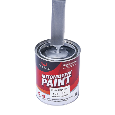 Scratch Resistant Silver Metallic Automotive Paint Long Lasting 2 Years Shelf Life Metallic Automotive Paint