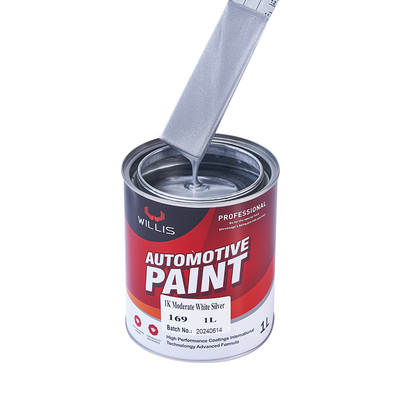 Refinish Sparking Silver Metallic Automotive Paint Powder Coating 1K Basecoat,acrylic lacquer spray paint,auto car paint