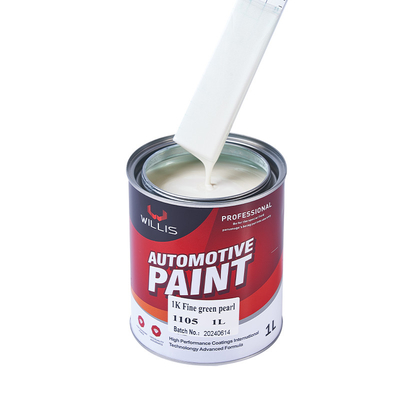 1K Fine Green Pearlescent Car Paint , High Color Saturation Clear Acrylic Lacquer,Clear Coat,Hardener, Thinner