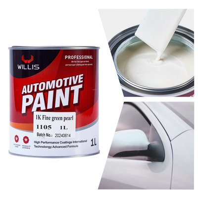 1K Fine Green Pearlescent Car Paint , High Color Saturation Clear Acrylic Lacquer,Clear Coat,Hardener, Thinner