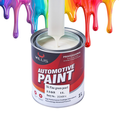 1K Fine Green Pearlescent Car Paint , High Color Saturation Clear Acrylic Lacquer,Clear Coat,Hardener, Thinner