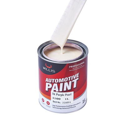 Automotive Weather Resistant 1K Purple Pearl Car Paint with Clear Coat and Hardener