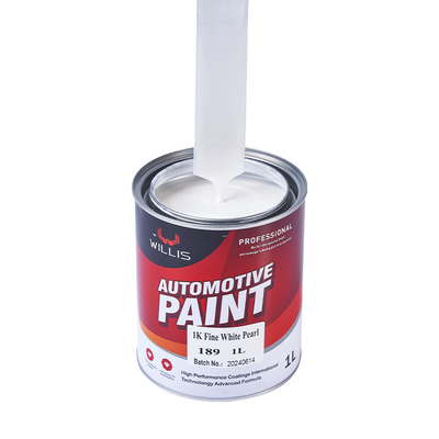 1K Fine White Pearl Car Paint with Strong Flickering Sensation