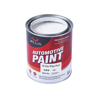 1K Fine White Pearl Car Paint with Strong Flickering Sensation