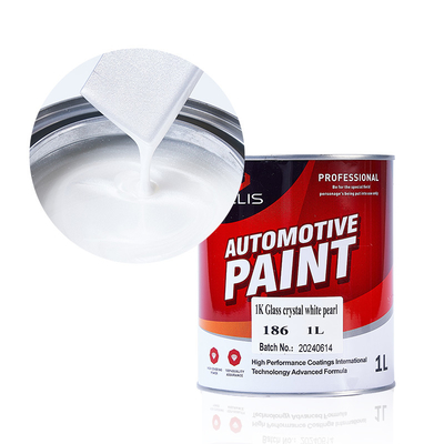 1k Base Coat Acrylic Paint Multiple Colors Automotive Refinish Paint Silver Paint