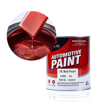 1k Base Coat Acrylic Paint Multiple Colors Automotive Refinish Paint Silver Paint