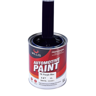 High Gloss 1k Basecoat Car Paint Thinner , Yellow / Green Car Paint Colors