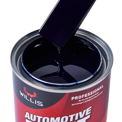 High Gloss 1k Basecoat Car Paint Thinner , Yellow / Green Car Paint Colors