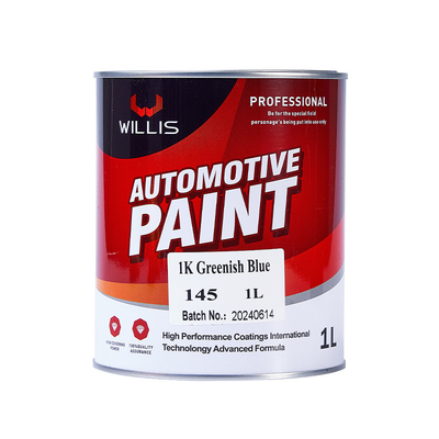 Epoxy Anti Scratch Coating 1K Car Paint Metallic Color For Automotive Frame