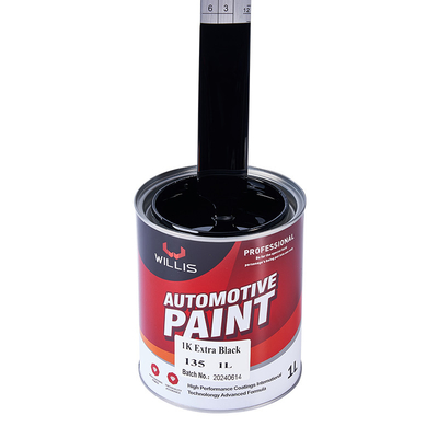 Black / Pure White / Lemon Yellow Car Paint , Solid Acrylic Car Spray Paint