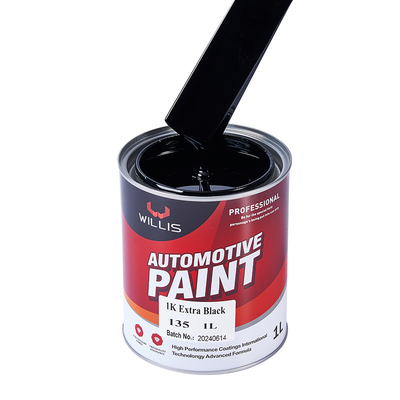 Black / Pure White / Lemon Yellow Car Paint , Solid Acrylic Car Spray Paint