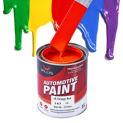 Auto Refinish Odm Multi Color 1k Car Paint For Building Coating