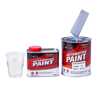Suction Gun 2k Car Primer , Rust Prevention High Heat Resistant Automotive Epoxy Paint