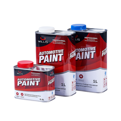 Yellow Resistant Car Touch Up Spray Paint , Transparent Metallic Auto Paint