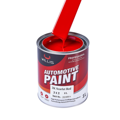 Easy Construction 2k Red Spray Paint Automotive Protection High Hardness 1l / 4l Per Can