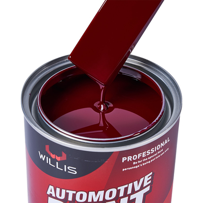 Quick Drying Auto Body Metal Filler 2k Automotive Spray Paint Purple Red