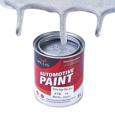 Automotive Acrylic Lacquer Metallic Silver Car Spray Paint